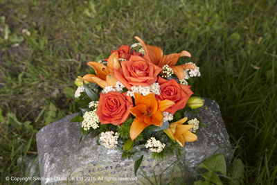 Orange Posy,