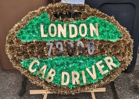 London cab driver badge